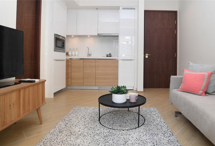 Living Room / Open Kitchen