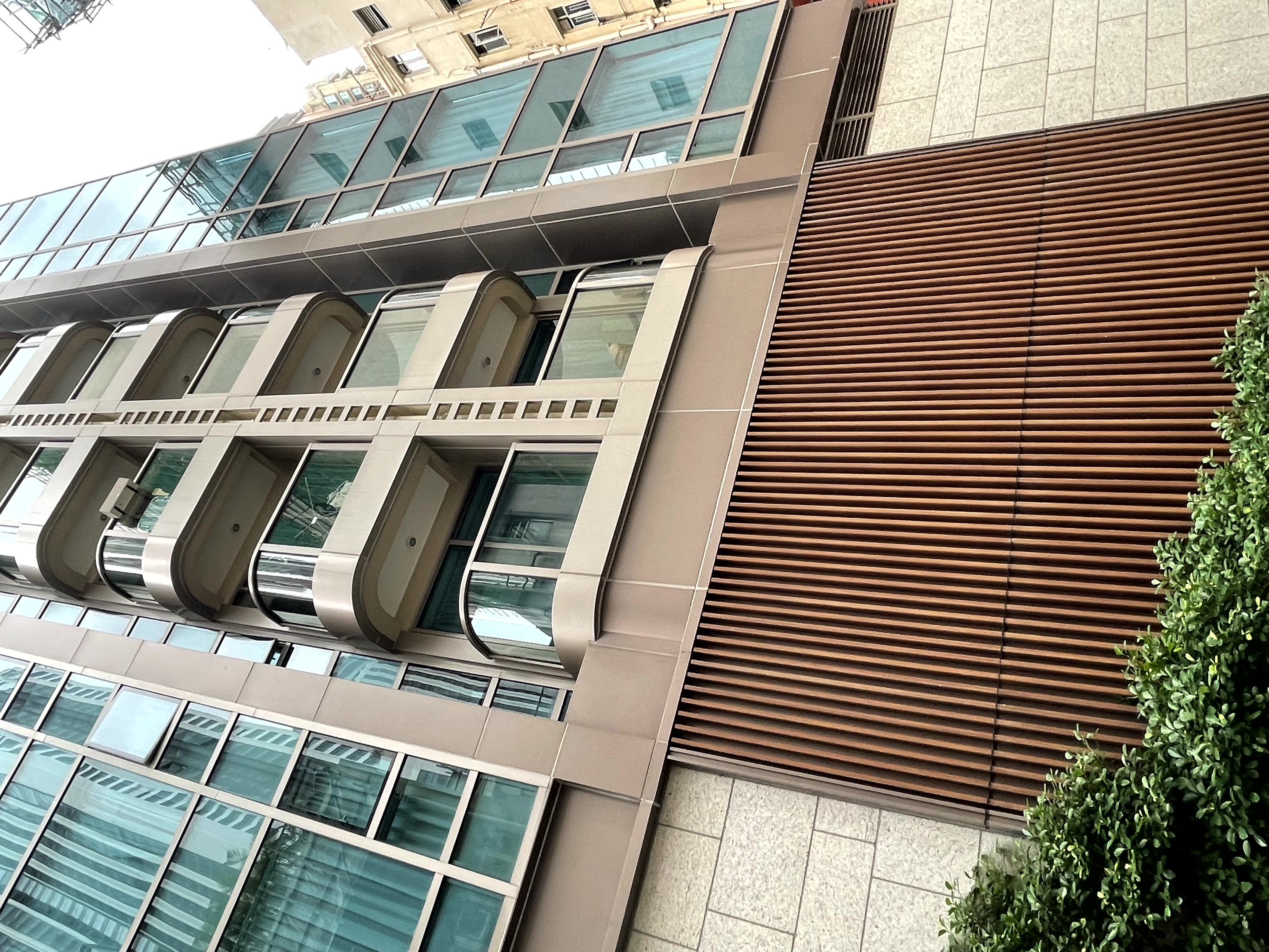 Modern Residential Complex Front Elevation
